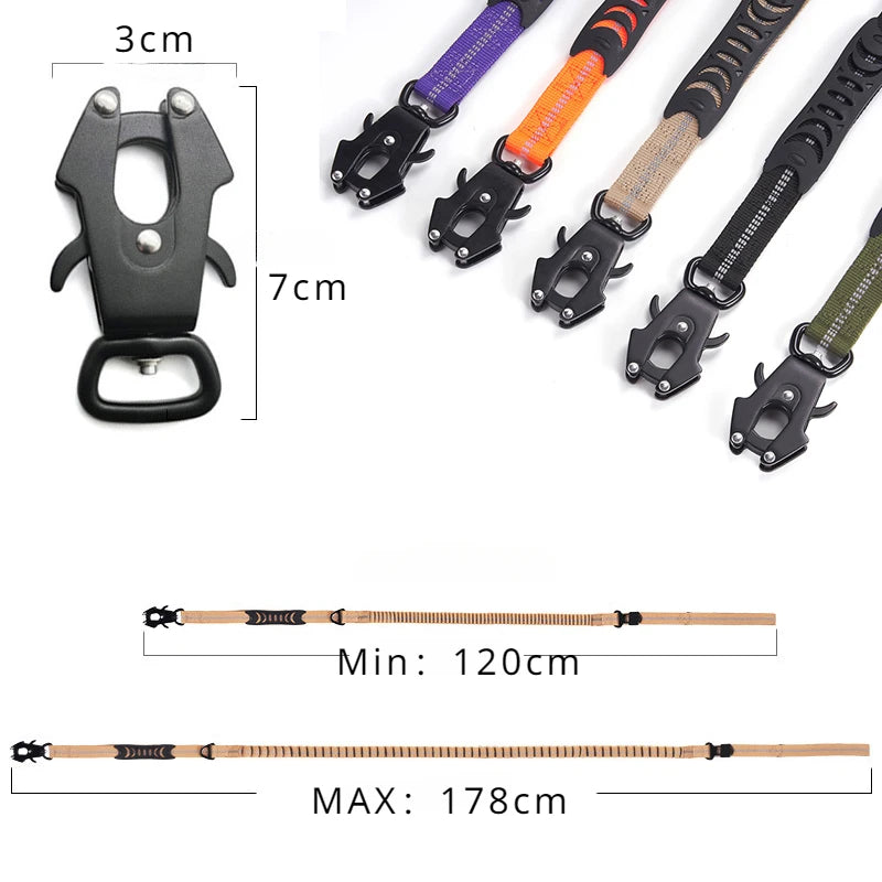 Premium Reflective Bungee Dog Leash™